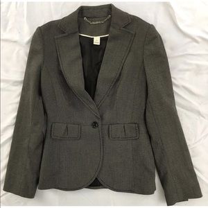 WHITE HOUSE BLACK MARKET Peplum Blazer Size 4